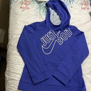 Nike DryFit blue sweatshirt